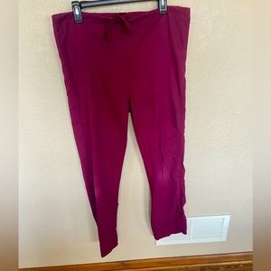 Maroon Scrub Bottoms